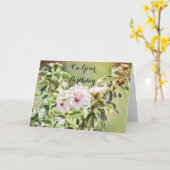 Blume für Soft Hibisken Geburtstagskarte Karte (Gelbe Blume)