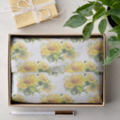 Blume für Sonnenblumen Seidenpapier (Geschenk)