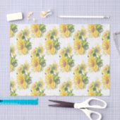 Blume für Sonnenblumen Seidenpapier (Handwerk)