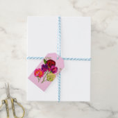 Blume für Süßerbsen Geschenkanhänger (Mit Garn)