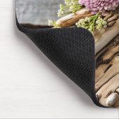 Blume für Treibholz Mousepad (Ecke)