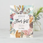 Blume für tropische Badegäste Ankündigung (Stehend Vorderseite)