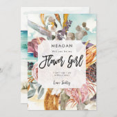 Blume für tropische Badegäste Ankündigung (Vorne/Hinten)