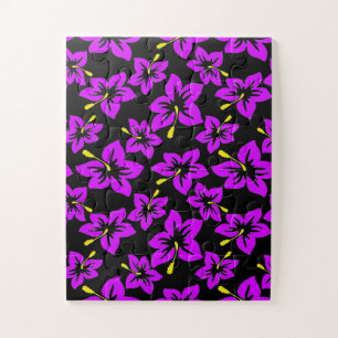 Blume für tropische hawiianische Hibisken Puzzle