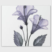 Blume für tropischen Hibiskus Geschenkpapier (Flach)