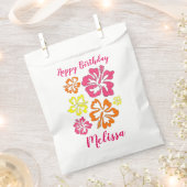 Blume für tropischen Hibiskus Geschenktütchen (Ausgeschnitten)