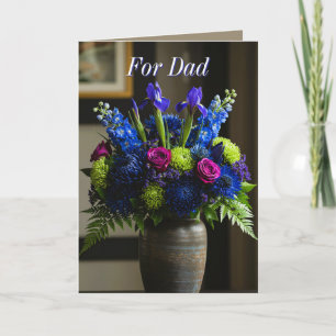 Blume für Vater (2) Feiertagskarte