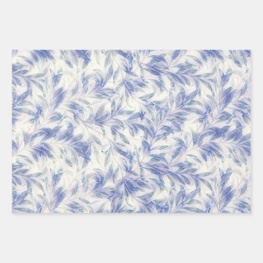 Blume für Vintage Kunst Geschenkpapier Set (Vorderseite 3)