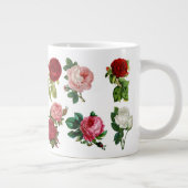 Blume für Vintage Rose Jumbo-Tasse (Rechts)