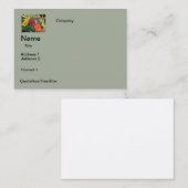 BLUME für Visitenkarten Visitenkarte (Vorne/Hinten)