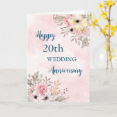 Blume für Wasserfarben 20. Hochzeitskarte Karte (Gelbe Blume)