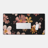 Blume für Wasserfarben 2 Schreibtischunterlage (Tastatur & Maus)