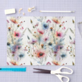 Blume für Wasserfarben Alkohol Tinte Seidenpapier (Handwerk)