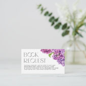 Blume für Wasserfarben Begleitkarte (Stehend Vorderseite)