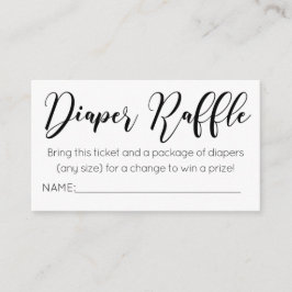 Blume für Wasserfarben Eintrittskarte für Windeln Begleitkarte