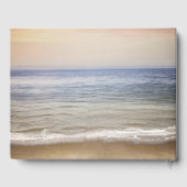 Blume für Wasserfarben Gästebuch (Rückseite)