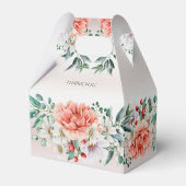 Blume für Wasserfarben Geschenkschachtel (Rückseite)