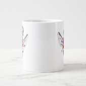 Blume für Wasserfarben Jumbo-Tasse (Vorderseite)