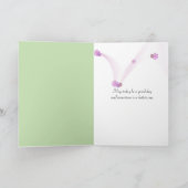 Blume für Wasserfarben Karte (Innenseite)