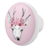 Blume für Wasserfarben Keramikknauf (Rechts)