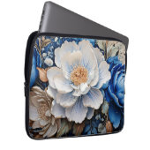 Blume für Wasserfarben Laptop-Ärmel Laptopschutzhülle (Vorne Rechts)