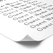 Blume für Wasserfarben Poster (Ecke)