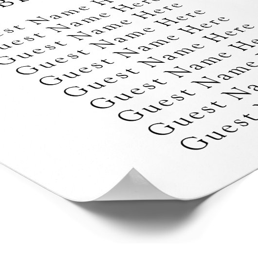 Blume für Wasserfarben Poster (Ecke)