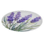 Blume für Wasserfarben Schneidebrett (Ecke)