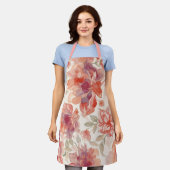 Blume für Wasserfarben Schürze (Getragen)