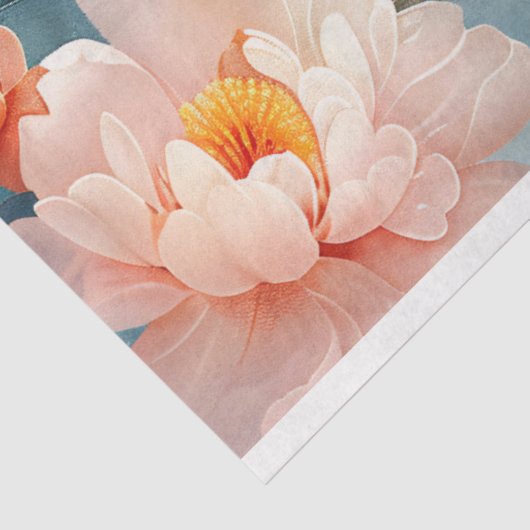 Blume für Wasserfarben Seidenpapier (Ausschnitt)