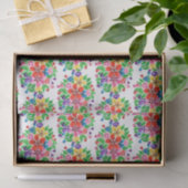 Blume für Wasserfarben Seidenpapier (Geschenk)