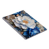 Blume für Wasserfarben Spiralfolien Foto Notebook Notizblock (Rechte Seite)