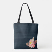 Blume für Wasserfarben Tasche (Rückseite)