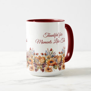 Blume für Wasserfarben Tasse