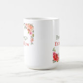 Blume für Wasserfarben zum Energiefluss Kaffeetasse (Mittel)