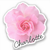 Blume für Wasserflaschen nach Kundenwunsch, trendi Aufkleber (Vorderseite)