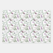 Blume für Watercolor Geschenkpapier Set (Vorderseite 3)