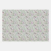 Blume für Watercolor Geschenkpapier Set (Vorderseite 2)