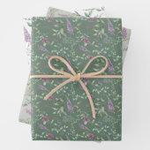 Blume für Watercolor Geschenkpapier Set (Beispiel)