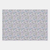 Blume für Watercolor Geschenkpapier Set (Vorderseite 2)