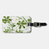 Blume für Weißwasser 2 Gepäckanhänger (Vorderseite horizontal)