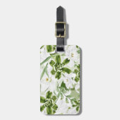 Blume für Weißwasser 2 Gepäckanhänger (Vorderseite vertikal)