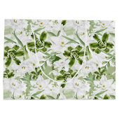 Blume für Weißwasser 2 Große Geschenktüte (Rückseite)