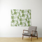 Blume für Weißwasser 2 Wandteppich (Beispiel (Horizontal))