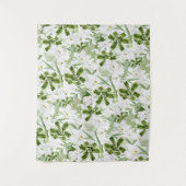 Blume für Weißwasser 2 Wandteppich (Vorderseite)