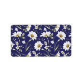 Blume für Weißwasser Adressaufkleber (Vorne)