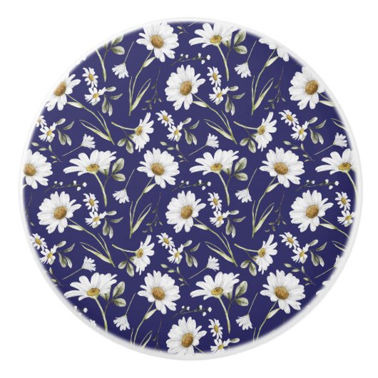 Blume für Weißwasser Keramikknauf (Vorderseite)