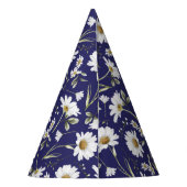 Blume für Weißwasser Partyhütchen (Rückseite)