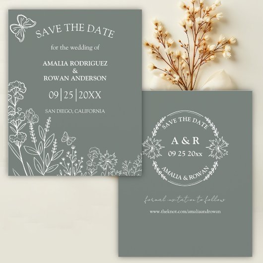 Blume für Wiesen - Grüner Haushalt Save the Date