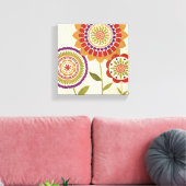 Blume für zeitgenössische Ereignisse Leinwanddruck (Insitu (Wohnzimmer))